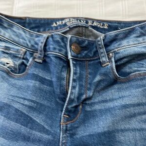American Eagle distressed jeans size 4 regular